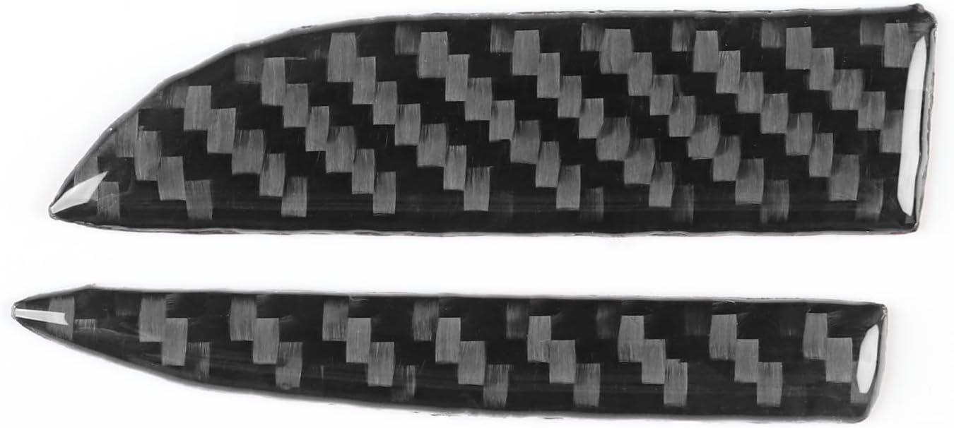 Carbon Fiber Interior Decoration Cover Sticker Trim Guard Set Black/Red Compatible with Mazda cx9 2016-2023 (Red Carbon Fiber, Rear Air Vent (4pc))