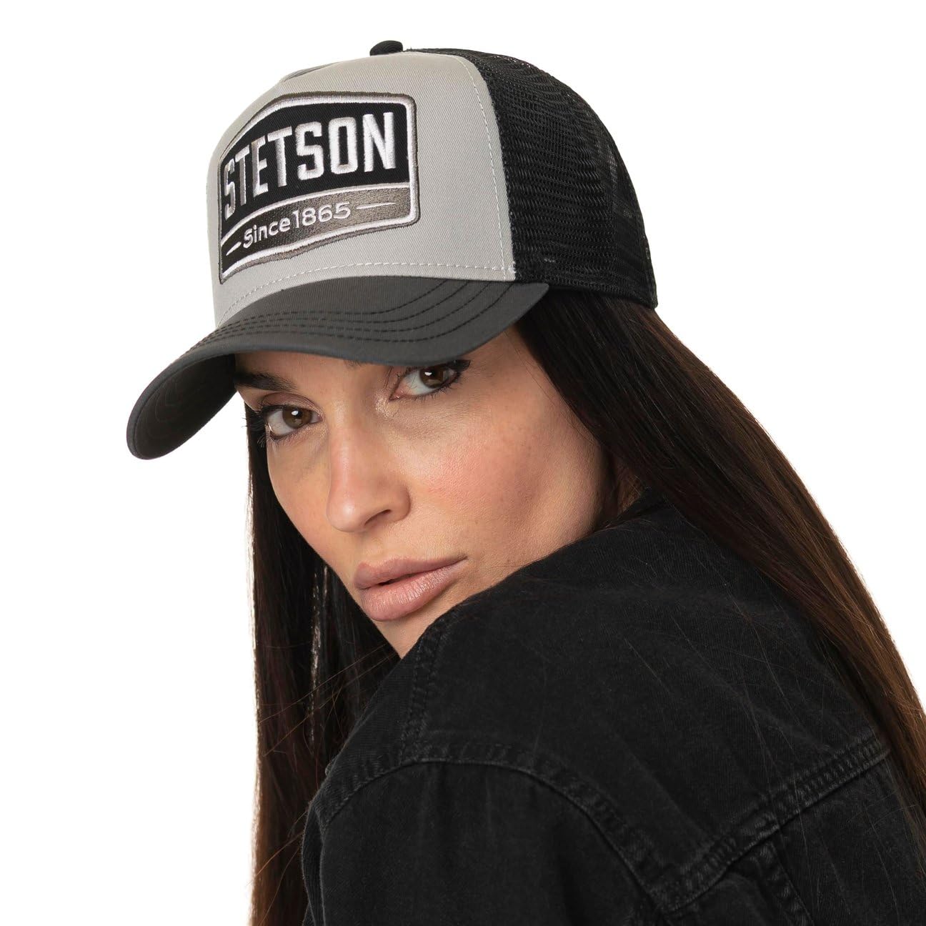 Stetson Cappellino Trucker Tiki Lounge Donna/Uomo - Curved Brim cap Berretto Baseball Snapback con Visiera, Snapback, Visiera Estate/Inverno Primavera Estate Autunno Inverno
