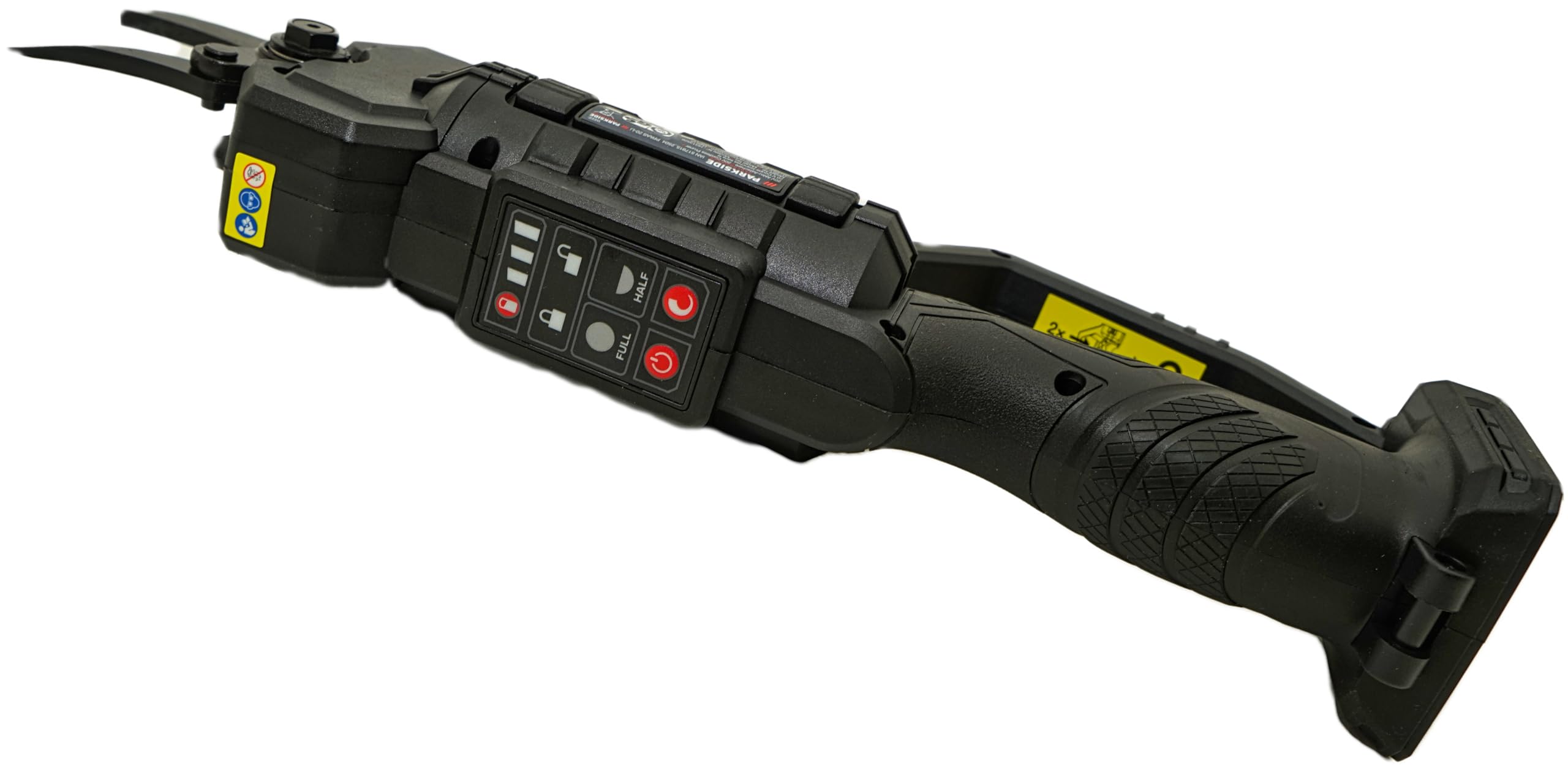 Offerta HEADNMORE per PARKSIDE PERFORMANCE® Forbice da potatura a batteria PPAAS 20-Li – 20 V X 20 V Team, motore brushless, incl. portachiavi HEADNMORE & matita da carpentiere