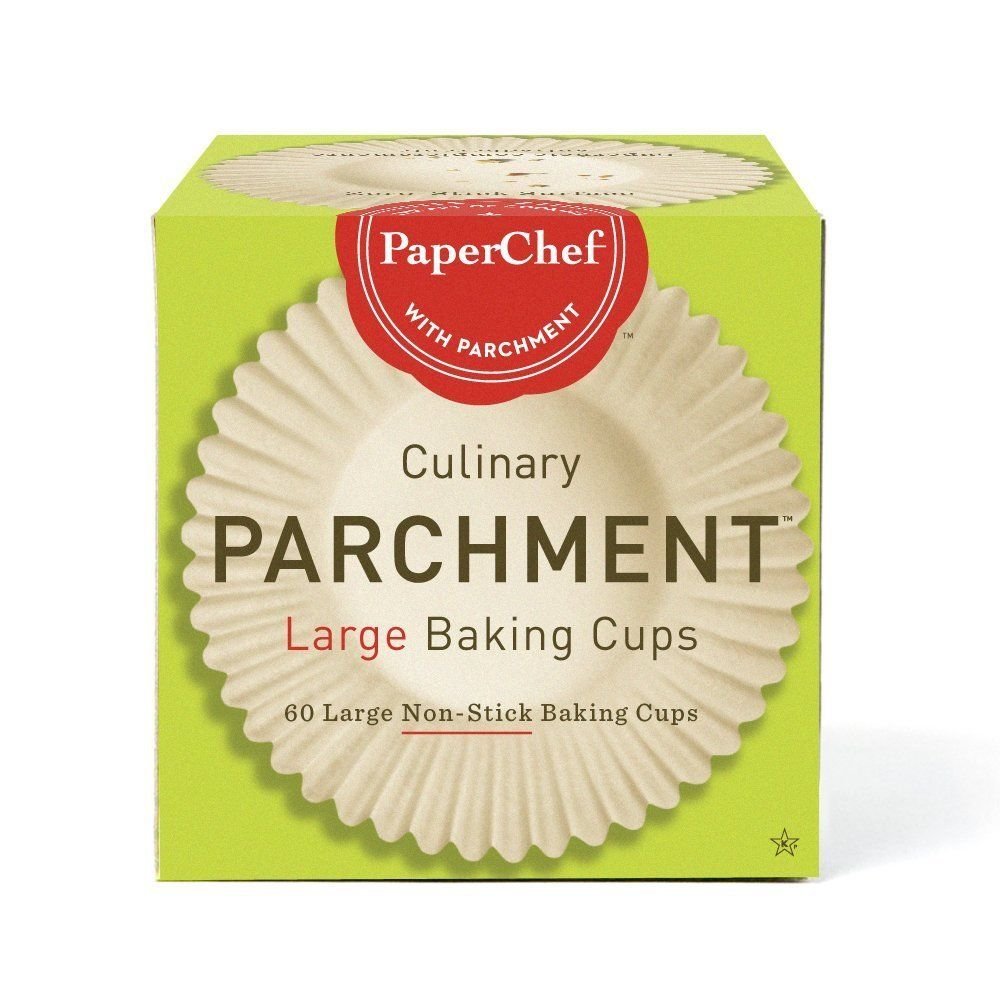 Paper Chef Culinary Parchment Large Cups 60 per pack 4 packs 240 cups total ;(supply#: thetradingco; TRYK28331535590404
