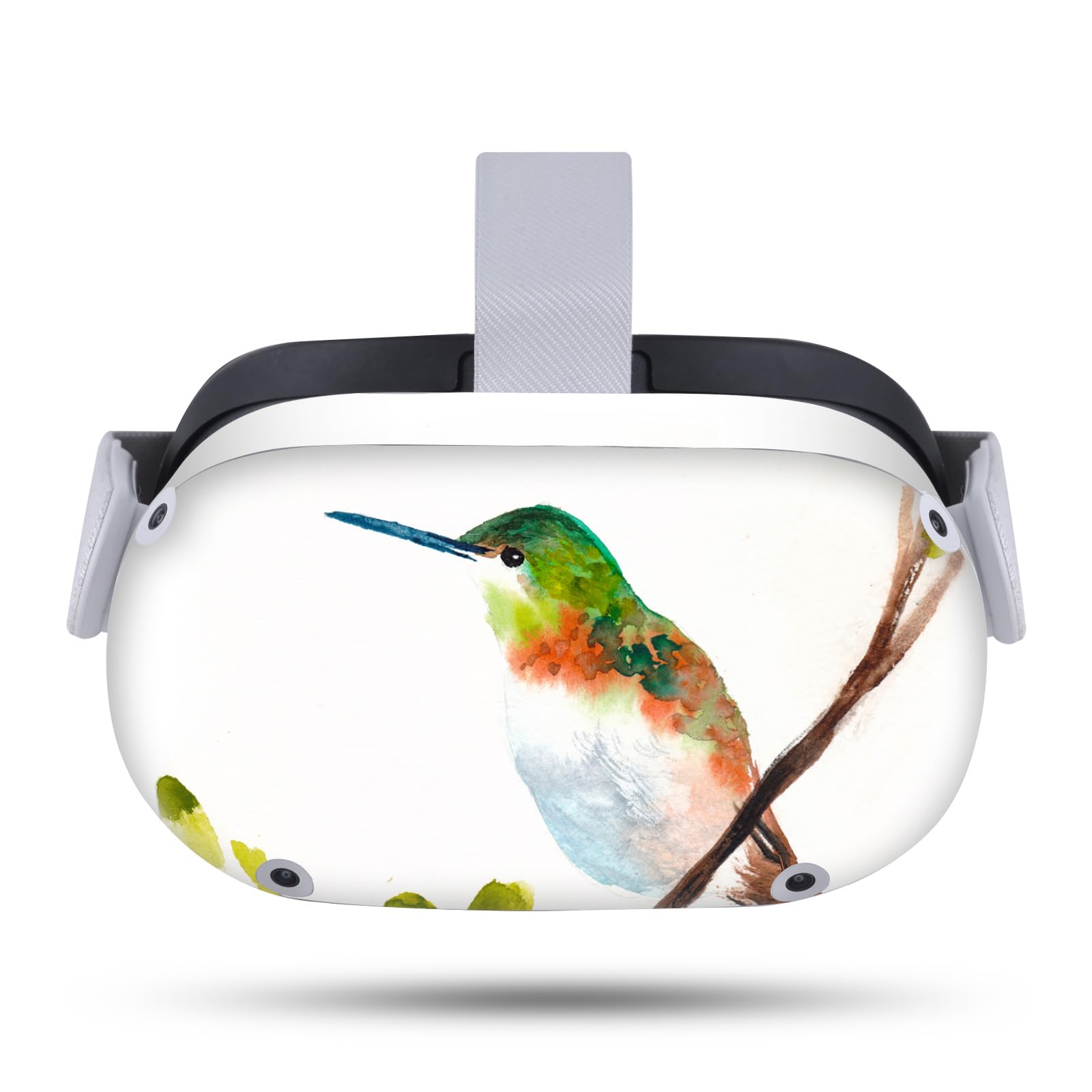 Head Case Designs Officially Licensed Mai Autumn Hummingbird Art Mix Vinyl Sticker Skin Decal Cover Compatible with Meta Quest 2