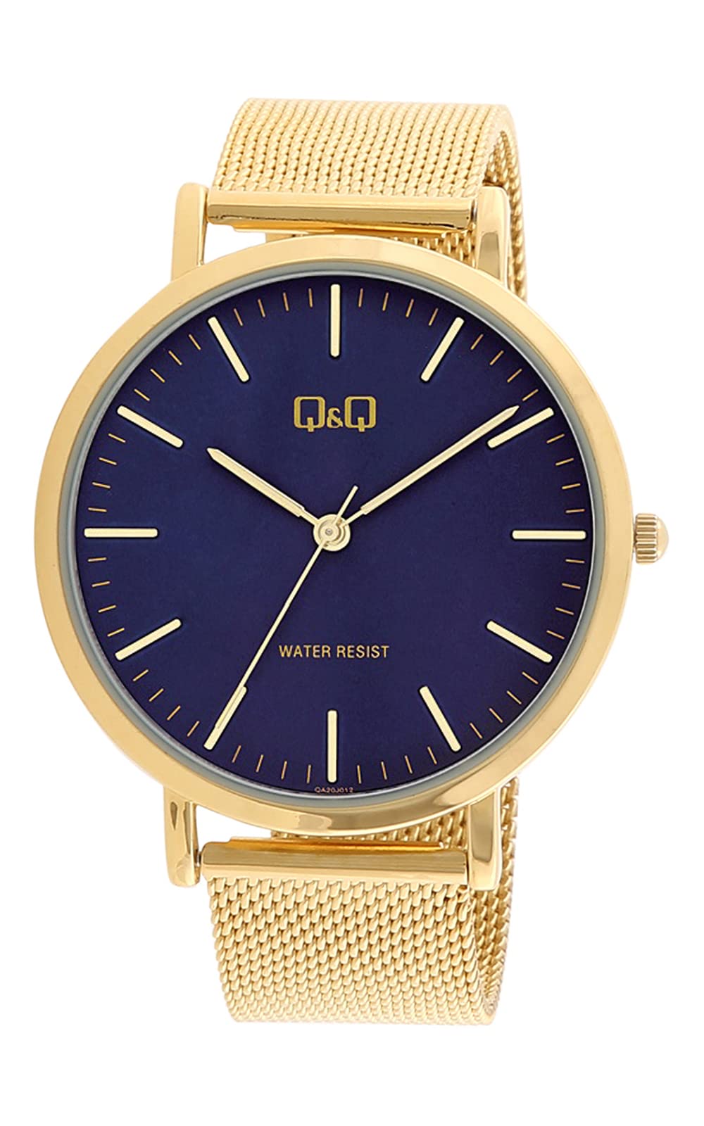 Q&Q Stainless Steel Analog Blue Dial Mens Watch-Qa20J012Y (B085TMZ9T8) Amazon Price History, Amazon Price Tracker