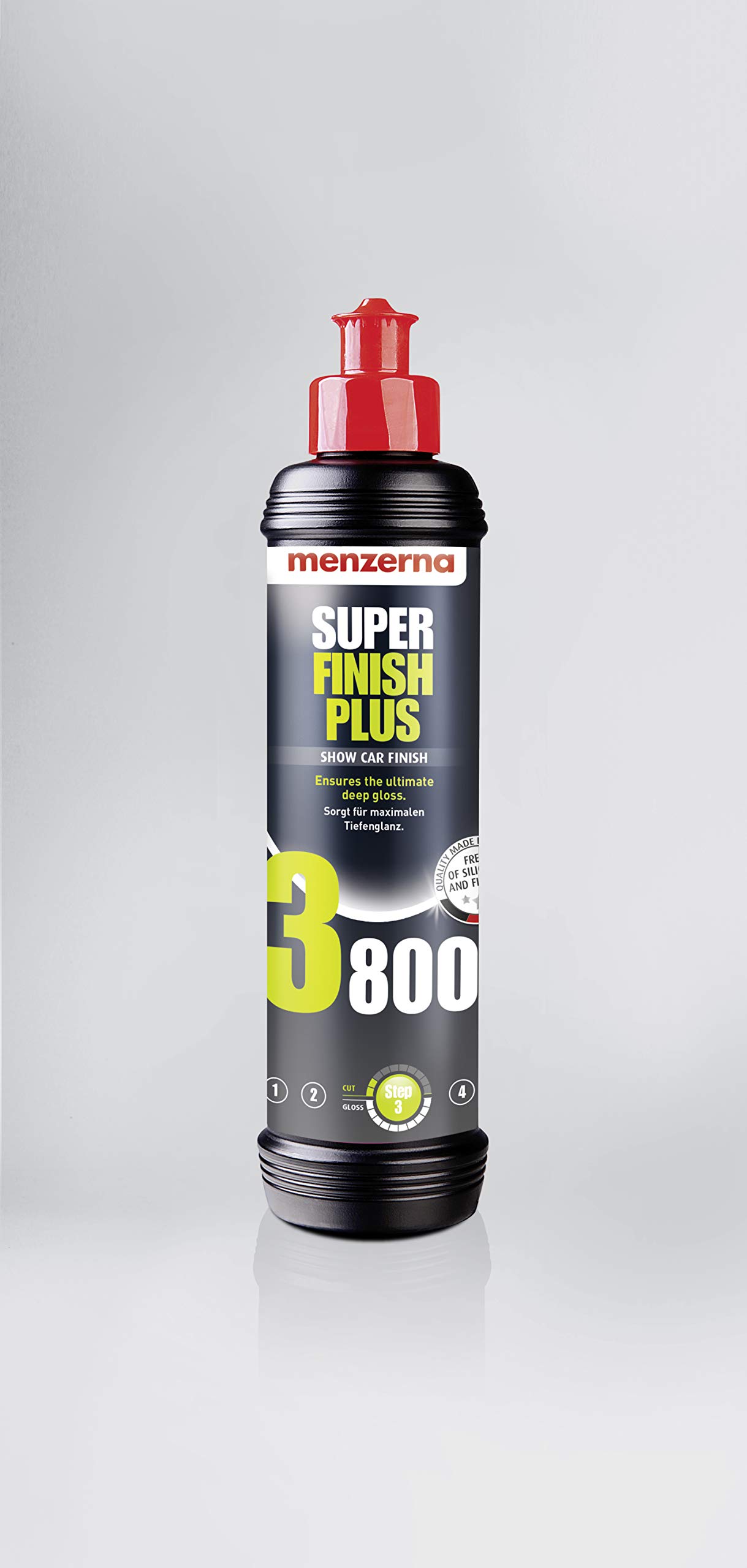 Detailmate Menzerna Autopoetsset: Menzerna Heavy Cut Compound 1000 Medium Cut Compound 2500 Super Finish Plus 3800 MZ Wash Sachet Power Lock Sachet 3x Microvezeldoek 40x40cm