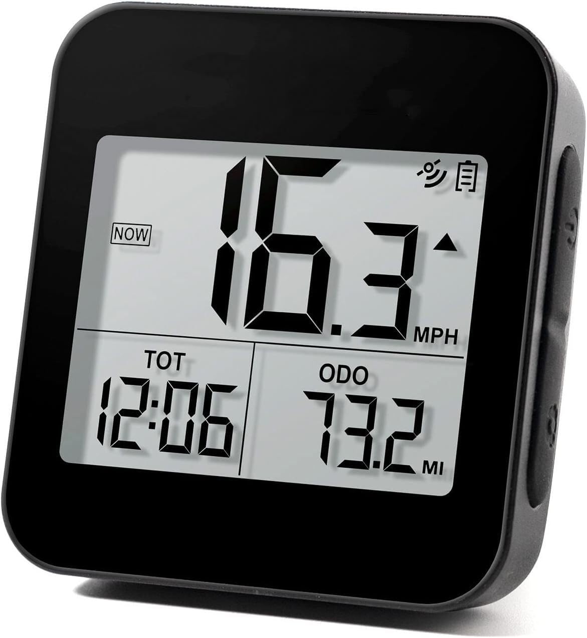 Prędkościomierz Bezprzewodowy prędkościomierz rowerowy GPS, wielofunkcyjny komputer rowerowy Prędkościomierz wodoodporny inteligentny podświetlany wyświetlacz LCD Przebiegomierz