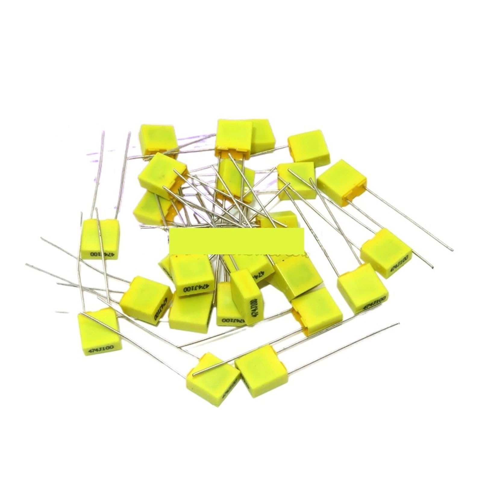 ICXLPMC 20PCS Correction Capacitor 150NF 154J 100V 5mm Polypropylene Film Capacitor