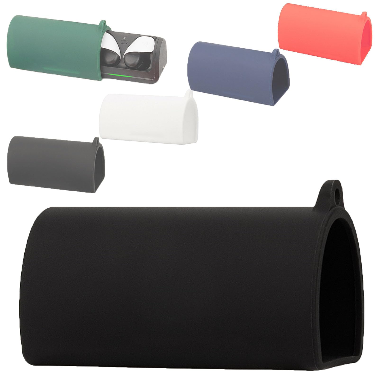 For sony Pulse Explore ケース ブラック 黒 カバー Amazon.com: BUCCQTR Soft Silicone Carrying Case Protective Skin