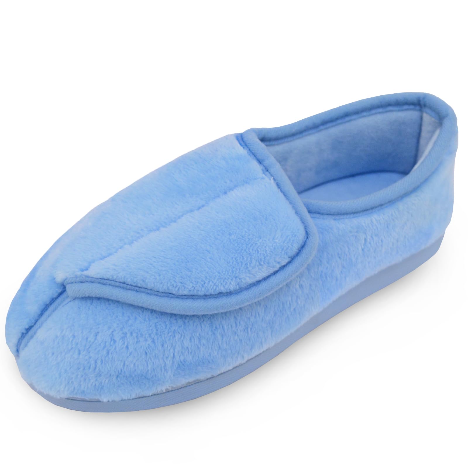 Git-up Pantofole per Diabetici in Memory Foam per Artrite da Donna, Edema, Scarpe da Casa Chiuse Comode e Regolabili