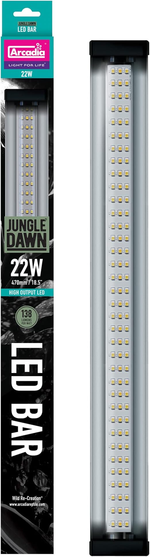 Arcadia Jungle Dawn 22 Watt LED Bar-18.5"