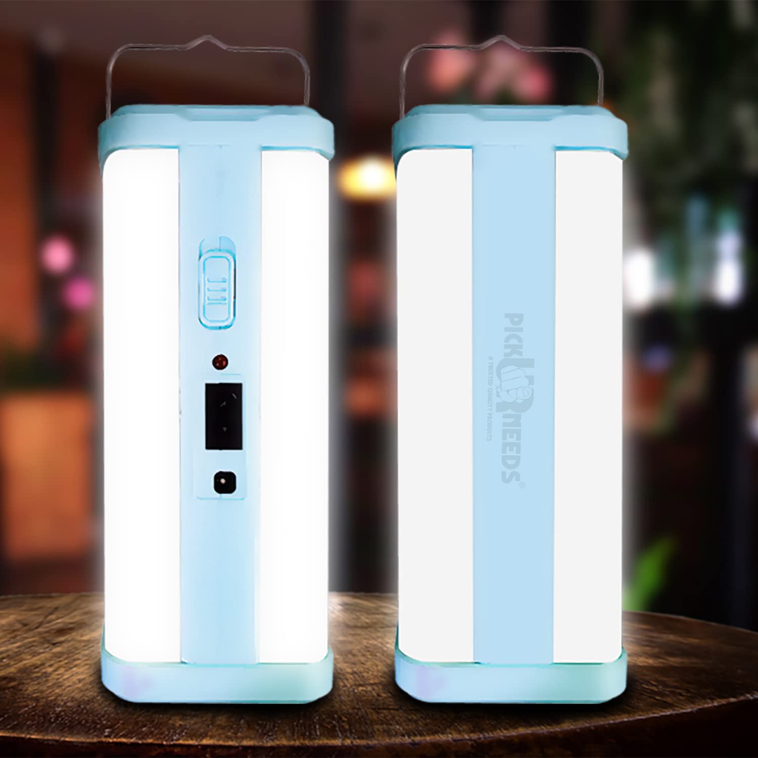 Pick Ur Needs Solar Home Rechargeable Emergency Led Lantern Light 360 Degree Floor Lamp Solar Light 4 Side Tube Light (Light Blue) (B0BCGLHZVV) Amazon Price History, Amazon Price Tracker
