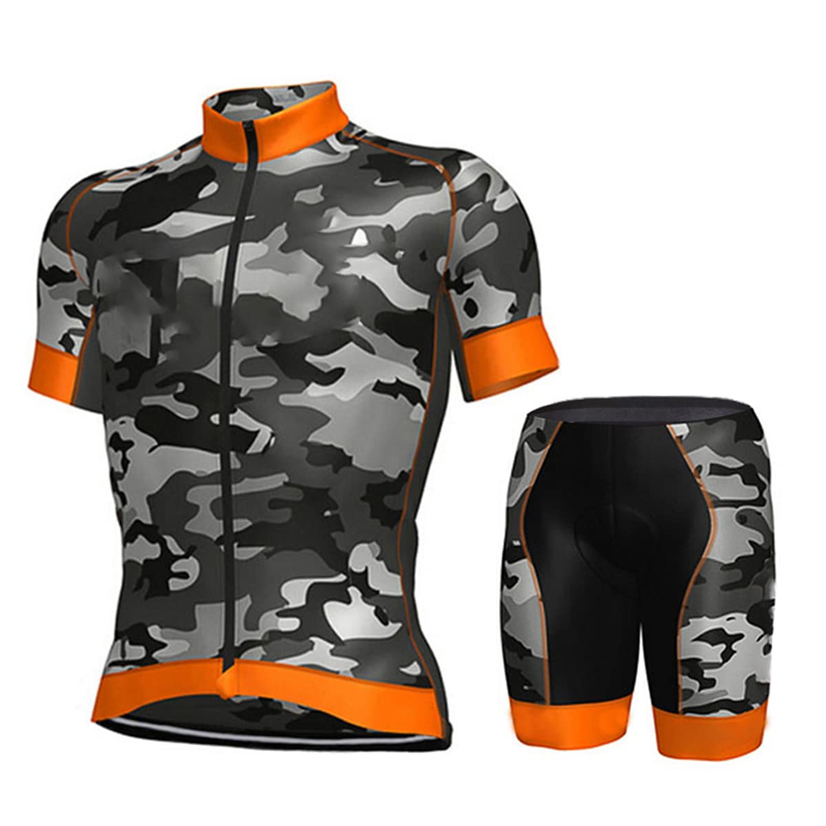 HXTSWGSCycling Jersey for Mens, Cycling Jersey Set,Pro Team Cycling Jersey Men Short Sleeve MTB Riding Bicycle Sports Clothing