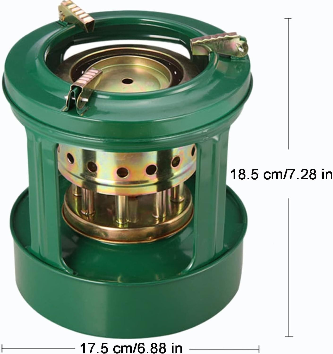 Raumheizungen Campingkocher, tragbarer Gas-Paraffin-Heizer for den Außenbereich, Kerosin-Ofenbrenner, Outdoor-Camping-Kochzubehör, for 2–3 Personen