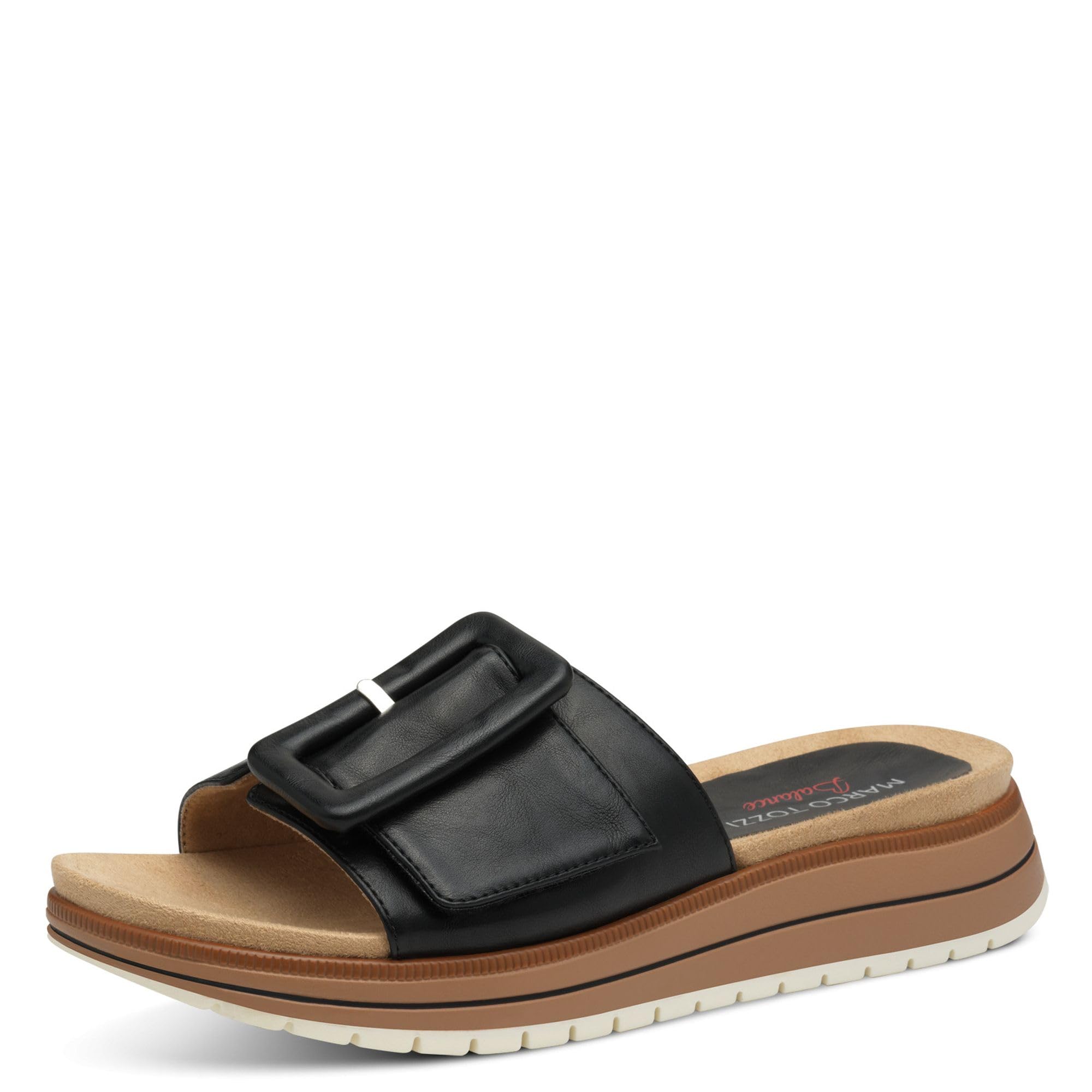MARCO TOZZI Women's 2-27503-44 Mule, Black, 7.5 UK
