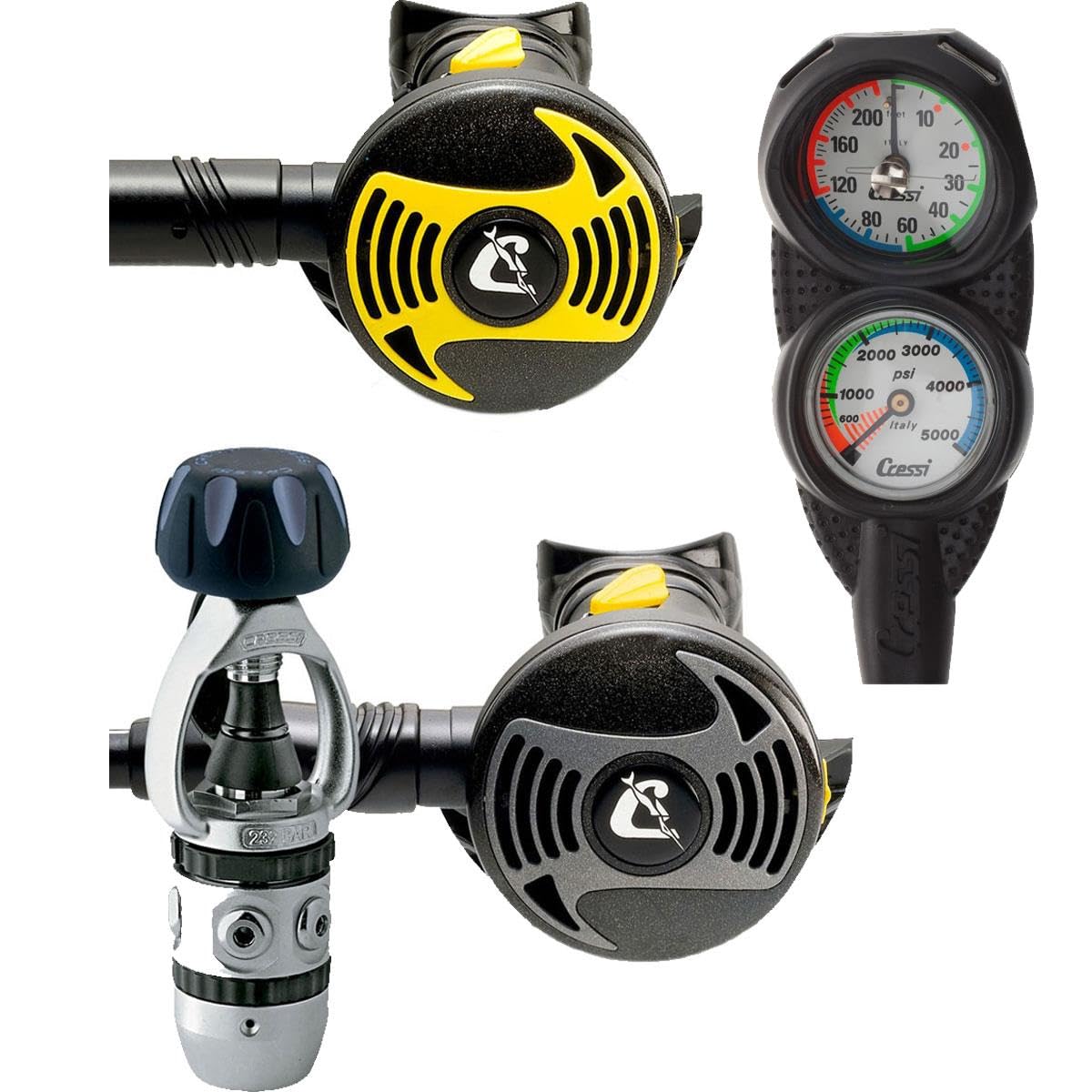 XS2/AC2 Regulator, XS Octopus and Mini 2 Gauge