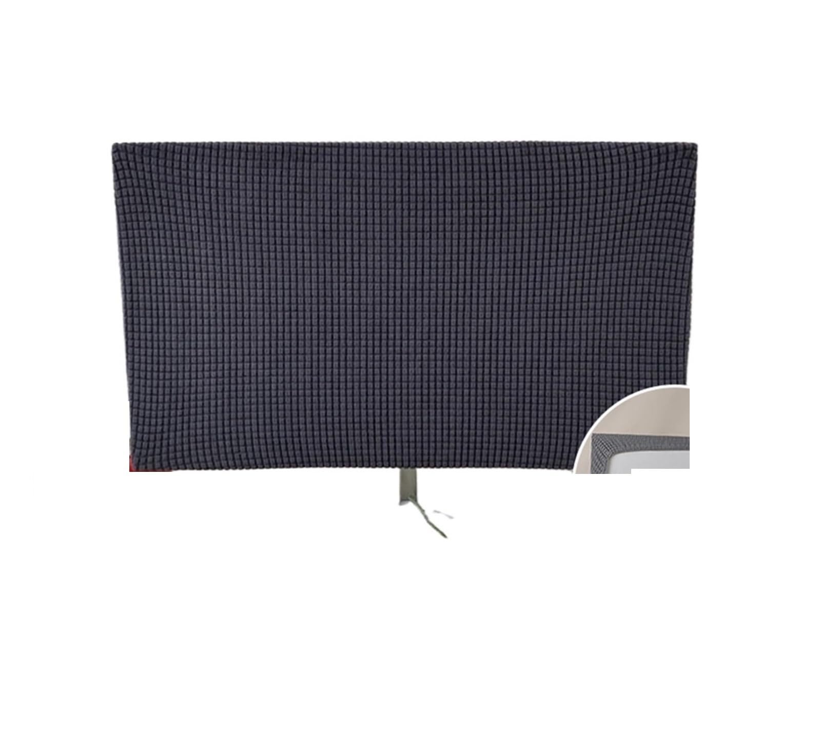 Qvorlth Color01 Monitor Cover 2 Pcs For 27Inch Computer Monitor Dust Cover Sleeve Case Solid Color Elastic Home Office Desktop Screen Protector Covers(Color01)
