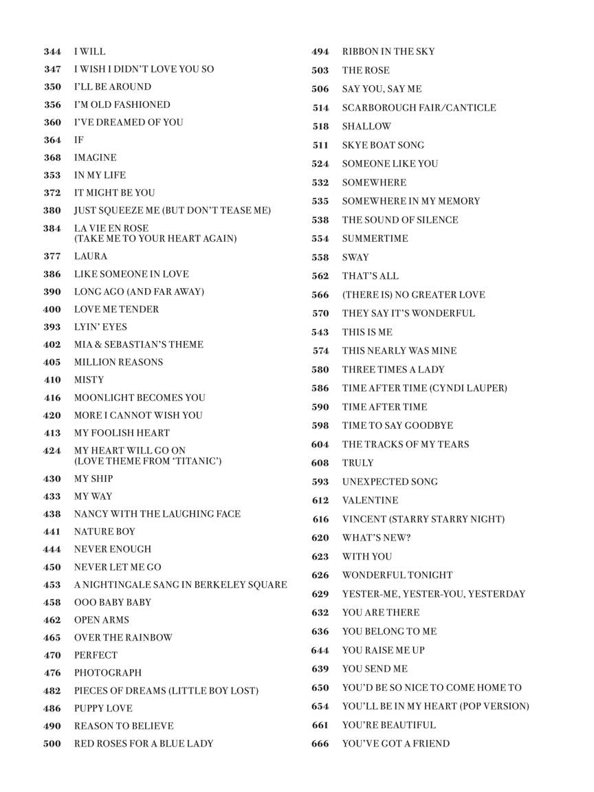 151 of the Most Beautiful Songs Ever: Piano / Vocal / Guitar