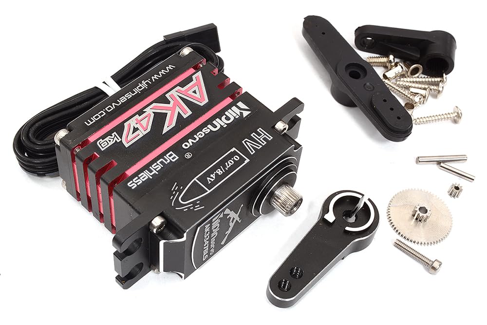 Amazon.com: Integy YiPin AK47 MG Brushless HV Servo 8.4V 47kg 0.07