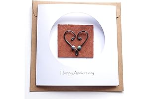 9th Anniversary Gift, Pottery 9th Wedding Anniversary Card