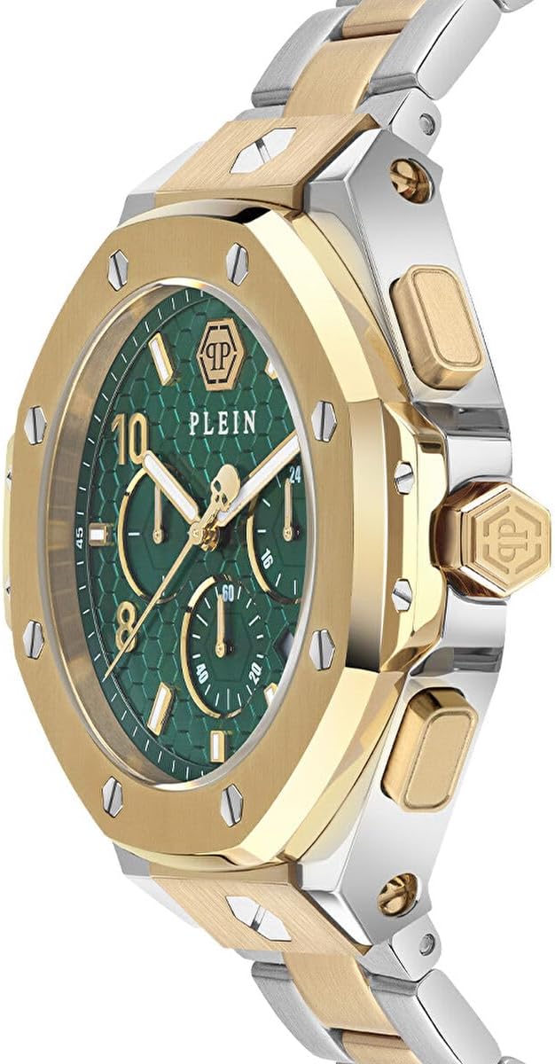 Philipp Plein Men's Analogue Quartz Plein Chrono Royal 46 mm Stainless Steel
