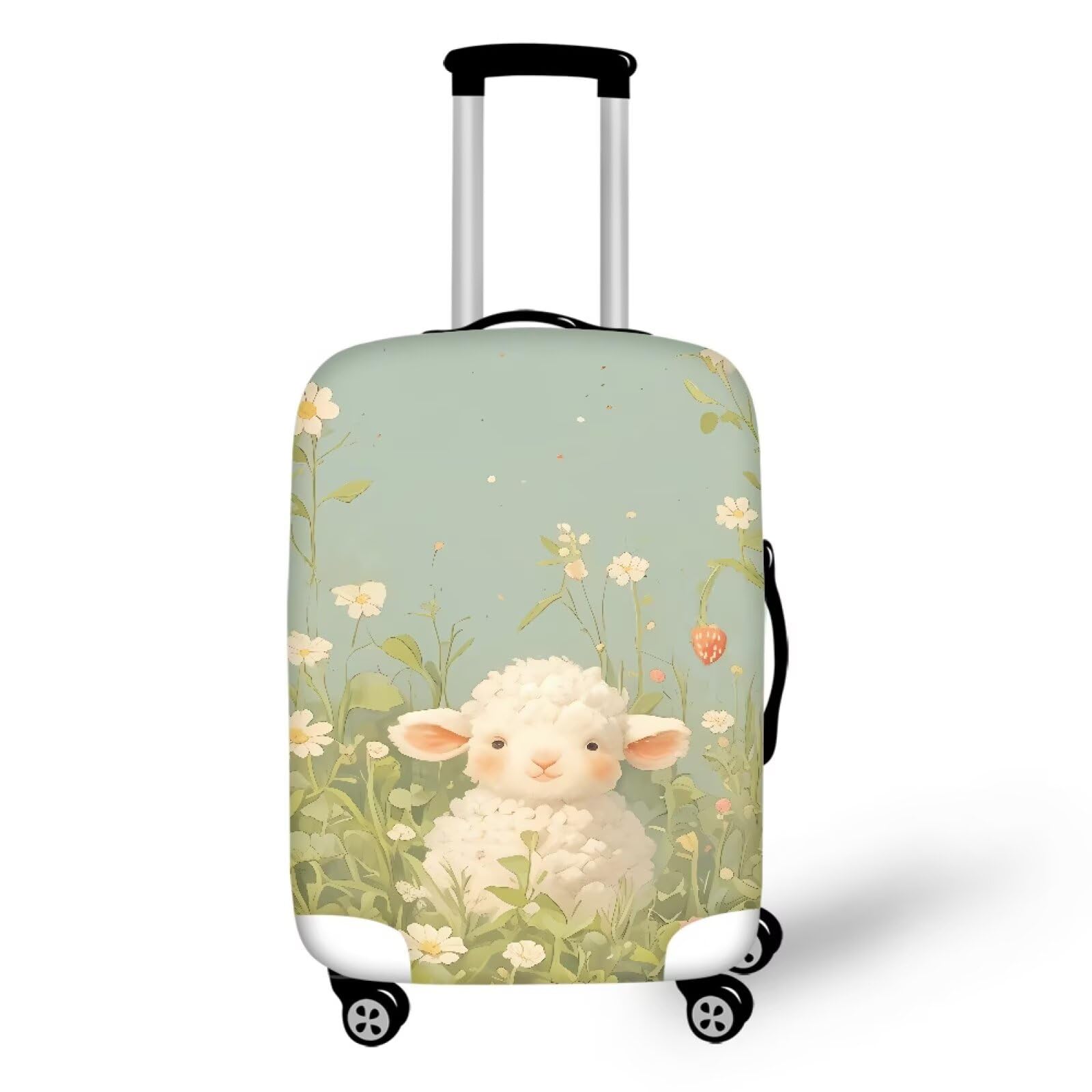 Alpaca Luggage Covers,Suit Case Covers for Luggage,Travel Luggages Cover Suitcases Protector Carry on Luggages Cover