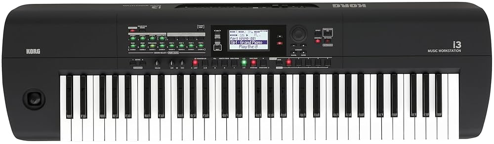 鍵盤楽器 KORG i3 MUSIC WORKSTATION Korg - i3 Music Workstation Keyboard - 61 Key - Matte Black