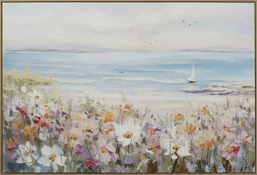 Art Universe Leinwandbild Sommer am Meer 82 x 122 cm