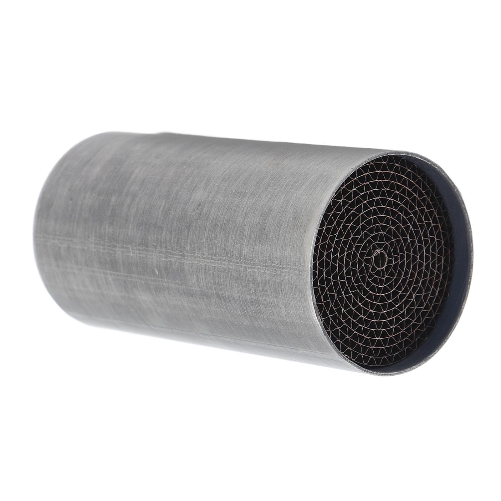 Catalyseur de Tuyau d'Échappement Universel pour Moto, Acier Inoxydable, 48x100mm, Silencieux Antirouille