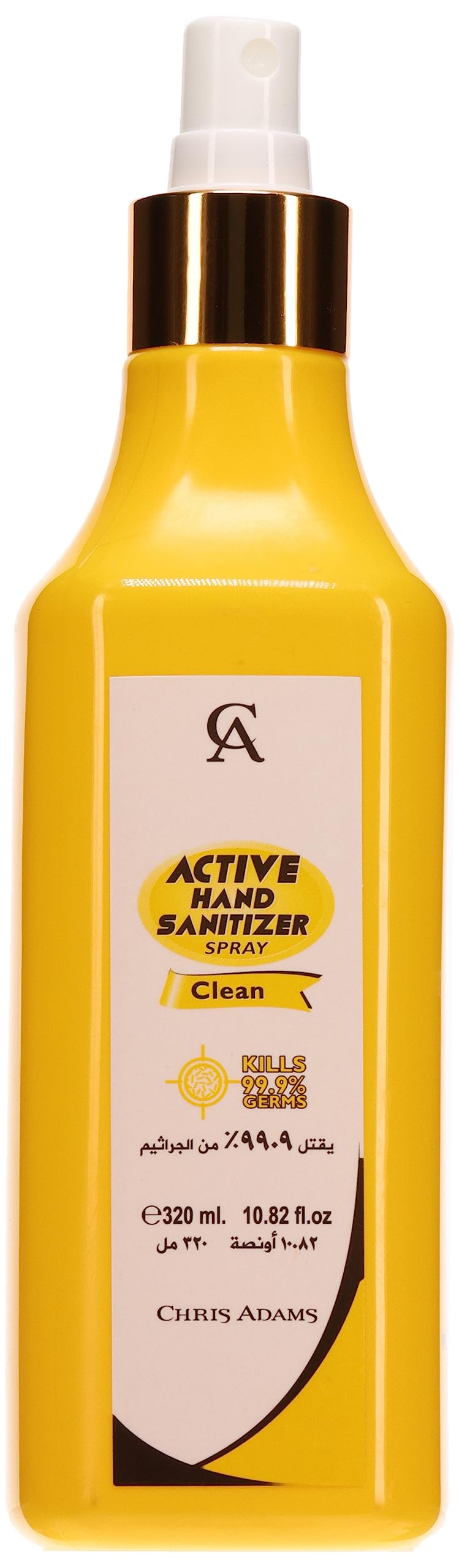 Chris Adams Perfumes Active Clean Sanitizer Spray, 320 Ml