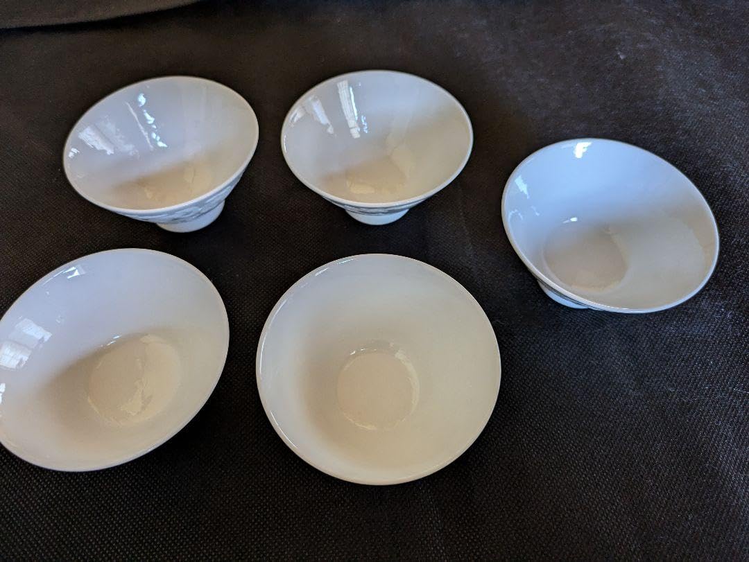 Amazon.co.jp: 出石焼 白磁 番茶器 昇山作 煎茶器 茶道具 共箱