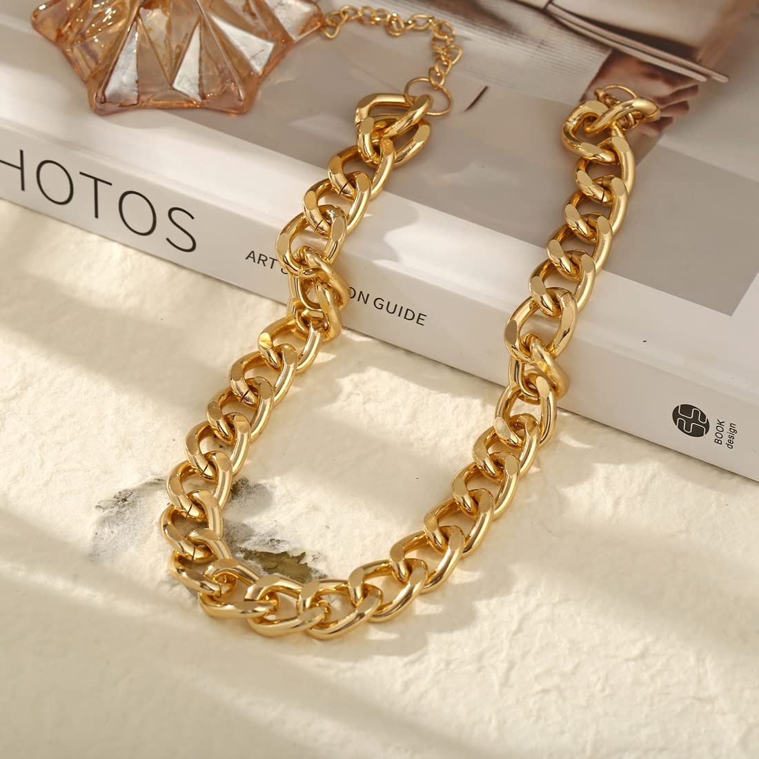 2 Pcs Gold-Plated Layered Necklace Set