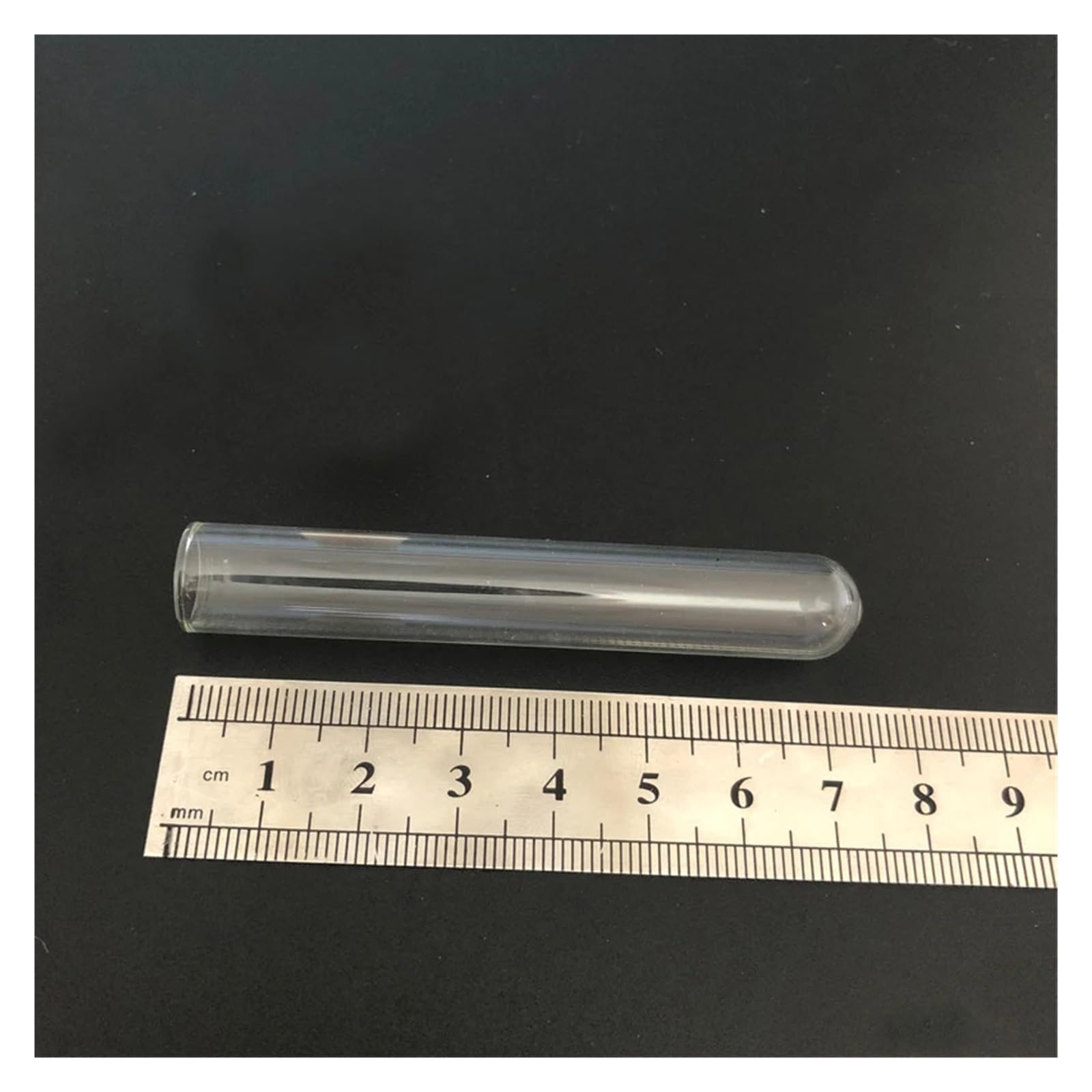 yingyingjia 100 sztuk/opakowanie 12x75mm laboratoryjna okrągłodenna szklana probówka z korkiem szkło laboratoryjne