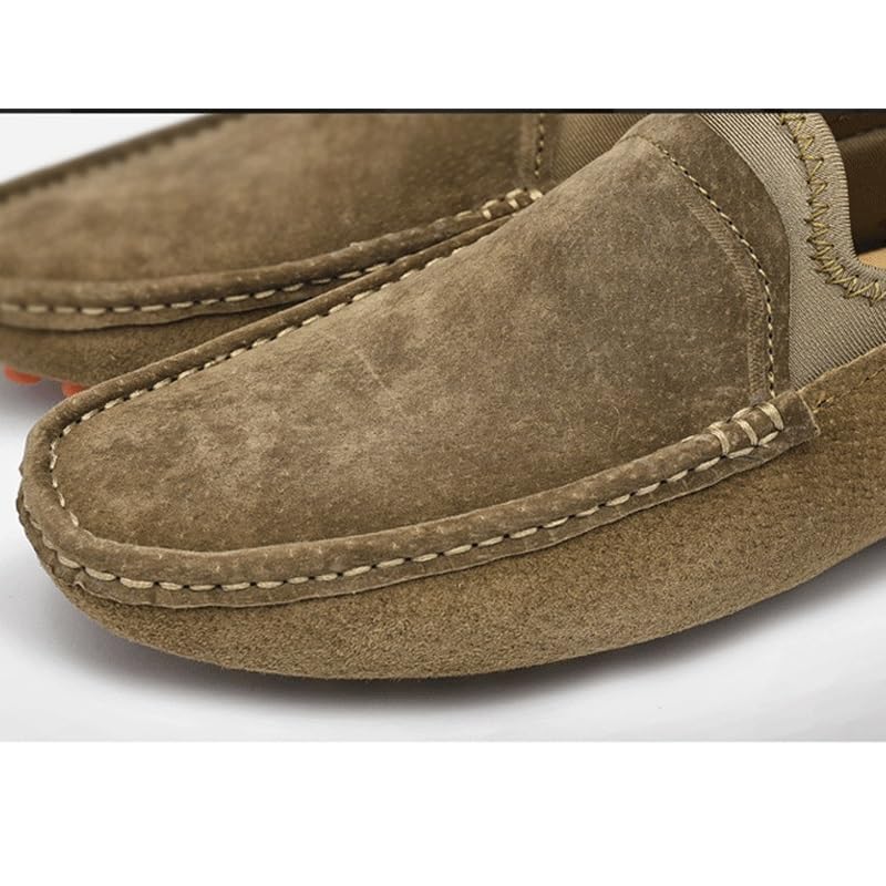 Shoes Men's Personalized Patchwork Slip-on Loafers Comfortable Flat-Heeled Soft-Soled Oxford Shoes Men Versatile Casual Shoes for Driving Business4