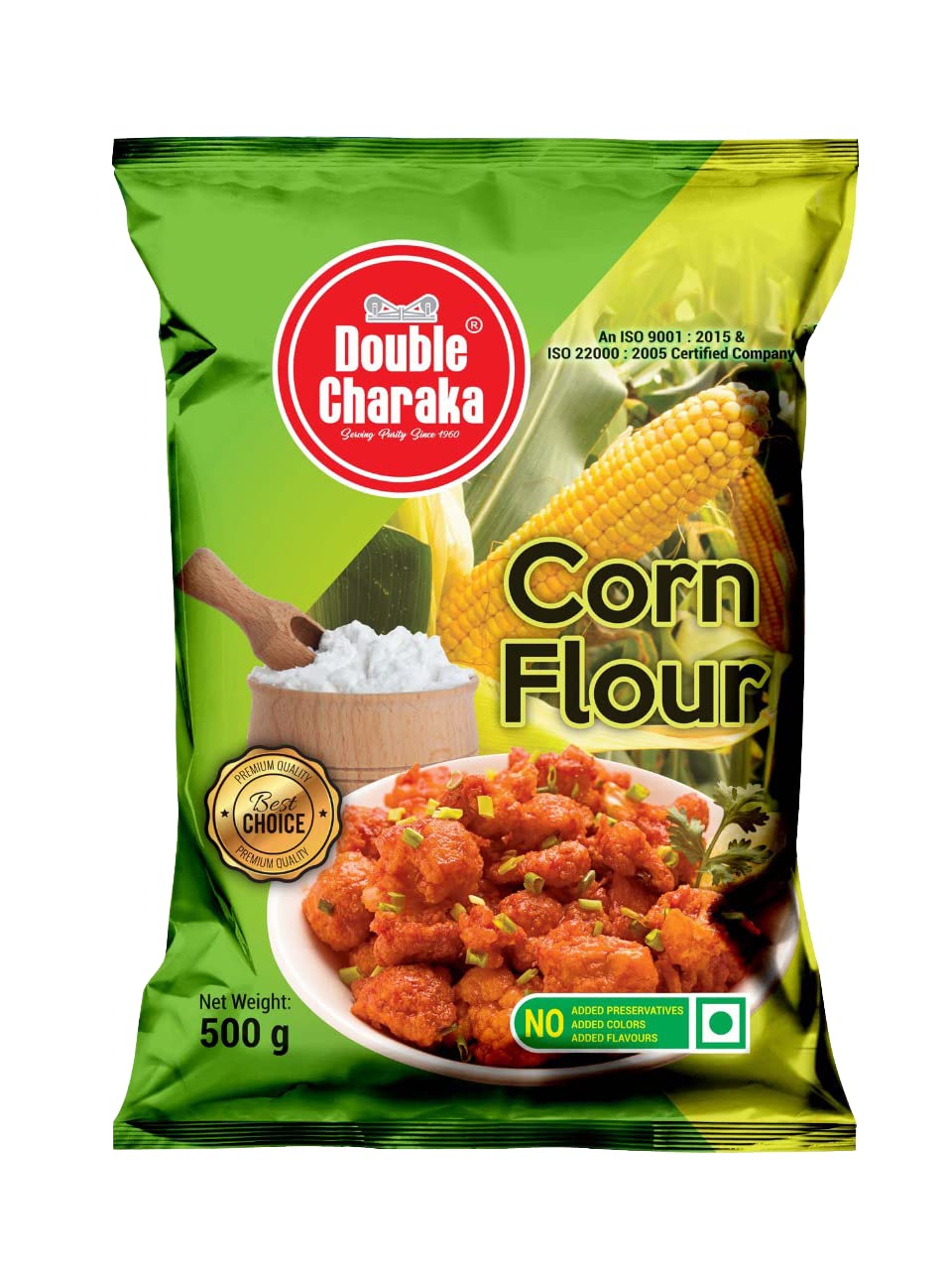 Corn Flour Powder Maize Flour Gluten Free (500 Grams) Amazon.in