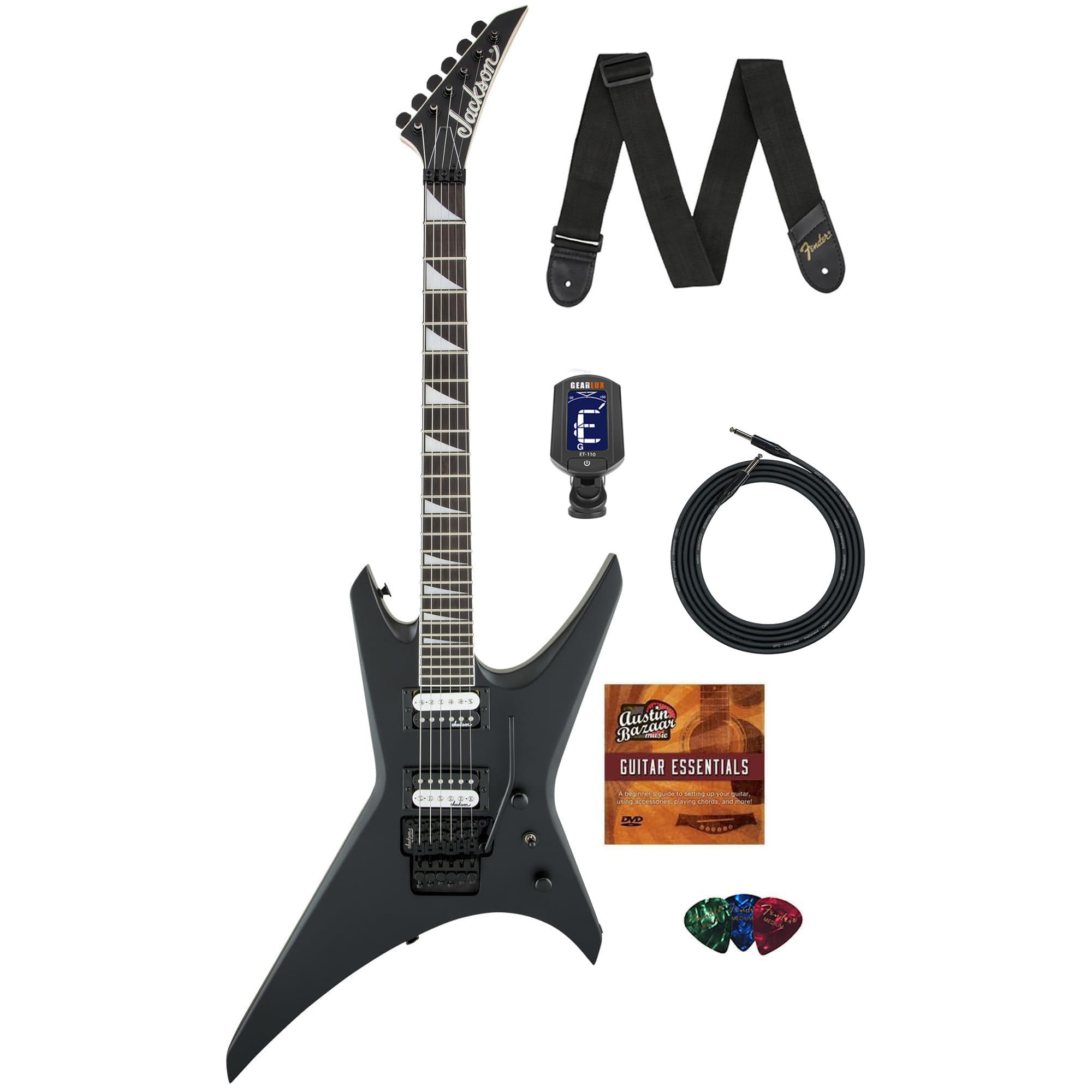 Amazon.com: Jackson Warrior JS32 Electric Guitar - Satin Black