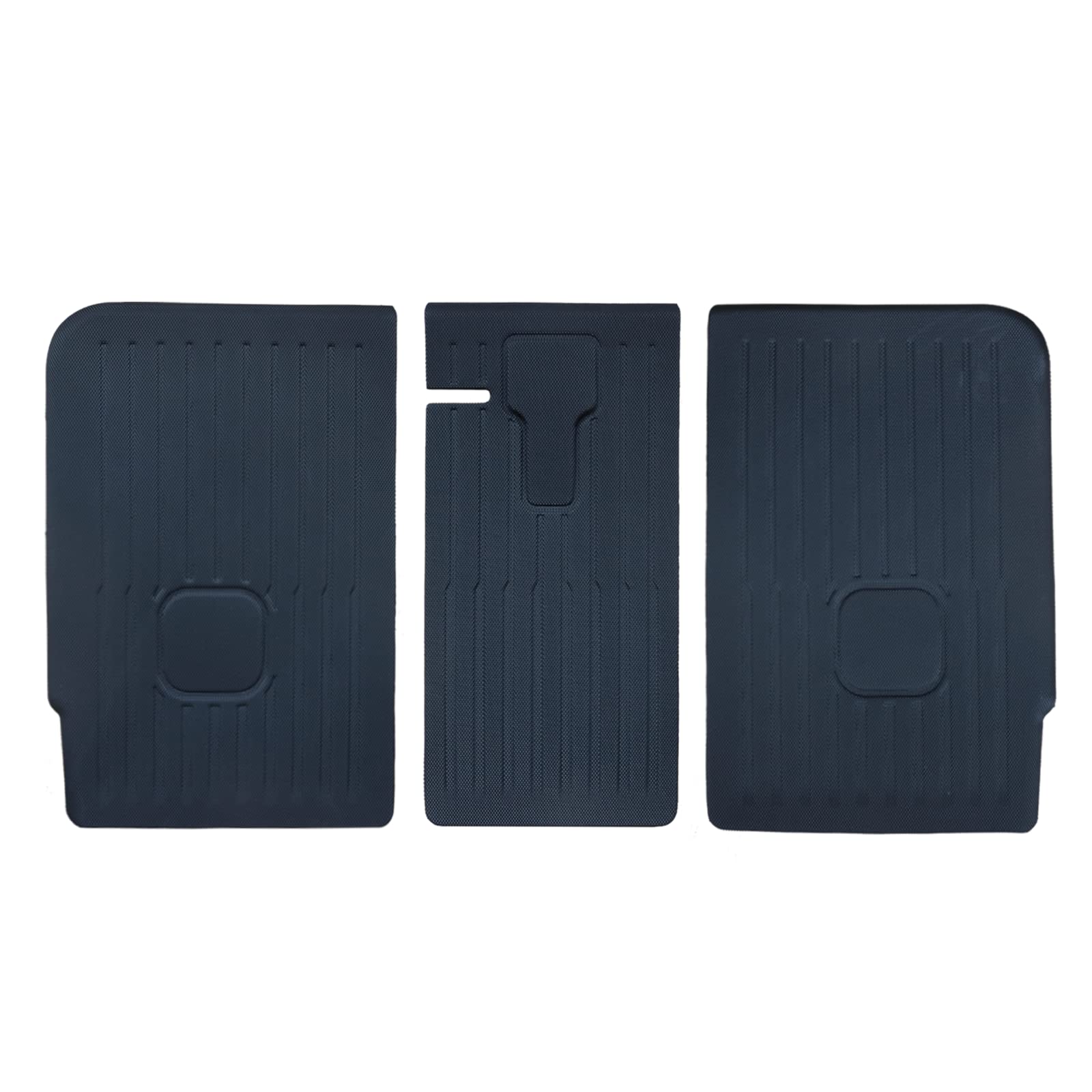 Photo 1 of D1M Fit Tesla Model Y Rear Trunk Seats Back Mats Cover All Weather Seat Protector Pet Mat Pack of 3?Enhanced Stickiness?