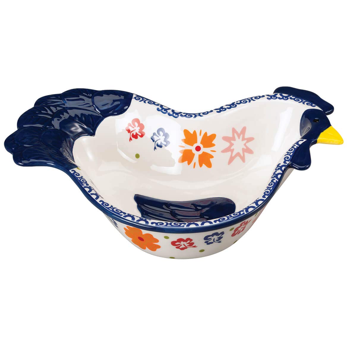 Rooster Serving Bowl