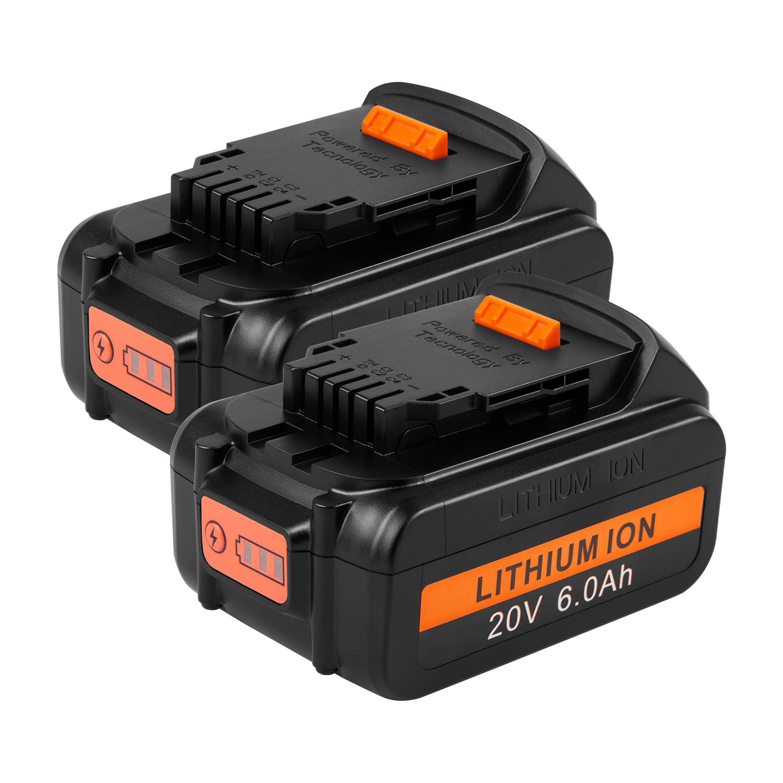 Bxlive 20V 6.0Ah! High-Output 20-Volt Tools 206 204 203 201 200 181 180, DCD DCF DCG DCS Series 20V