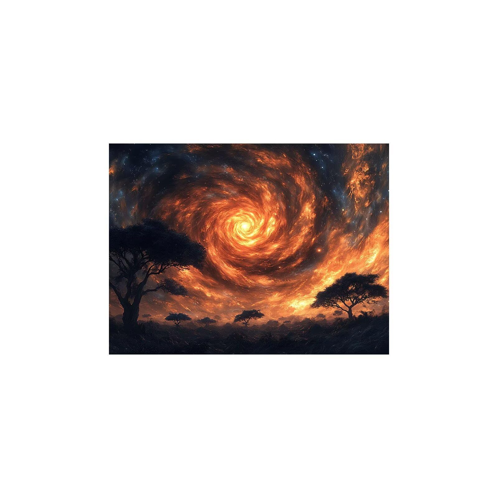 Malarstwo Numery Dorosłe Drzewo Kreatywne Wypoczynek Dorośli z Zestawem Pędzle Farba Luminescencja Akryl i Wszechświat Malowane Płótno 50x70 CM do Luminescencji Obraz Dekoracja Ścienna Prezent GYYH