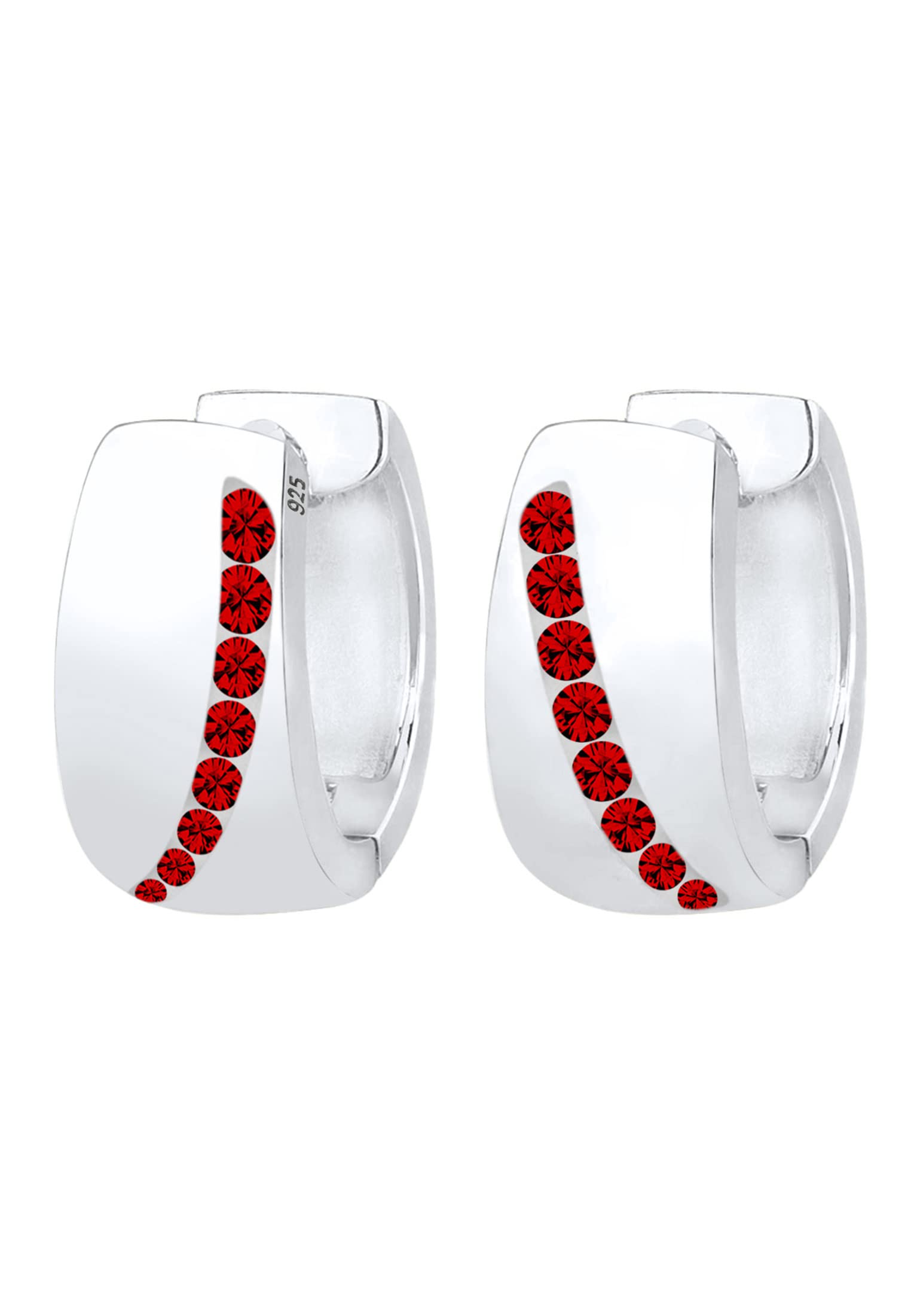Elli Women's 925 Sterling Silver Xilion Cut Earring