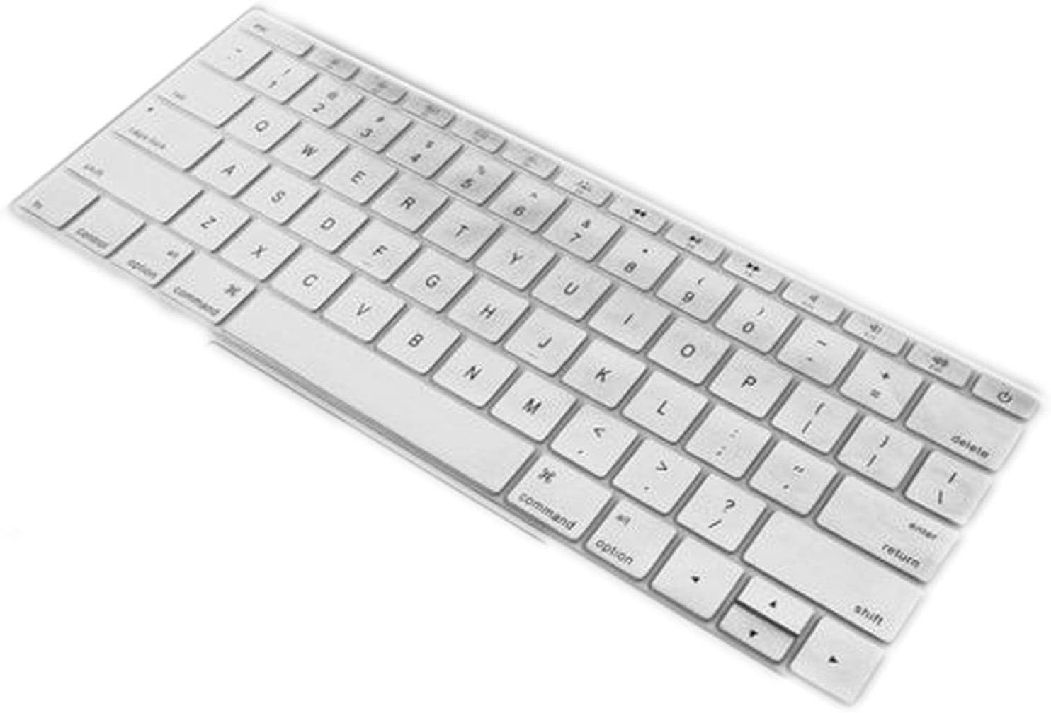 2 Pc/Lot Silicone Keyboard Cover Skin New for MacBook 12