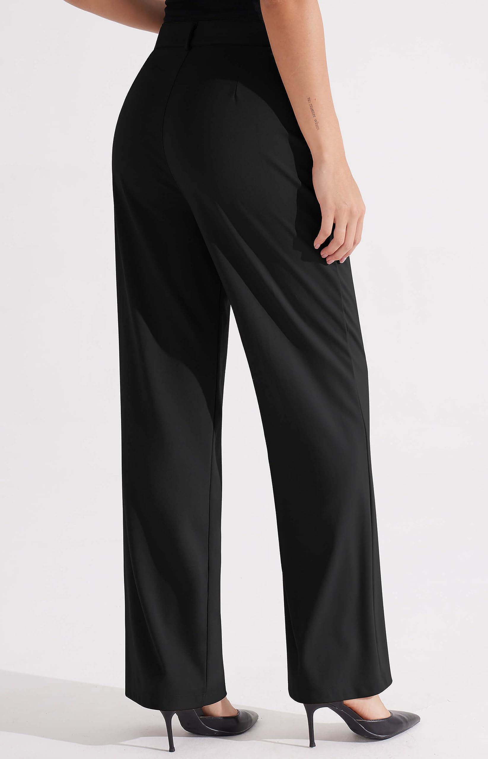 Libin Pantaloni da Donna a Vita Alta da 73,7 cm/78,7 cm, Pantaloni da Lavoro per Lavoro, Yoga, Golf, Pantaloni Casual