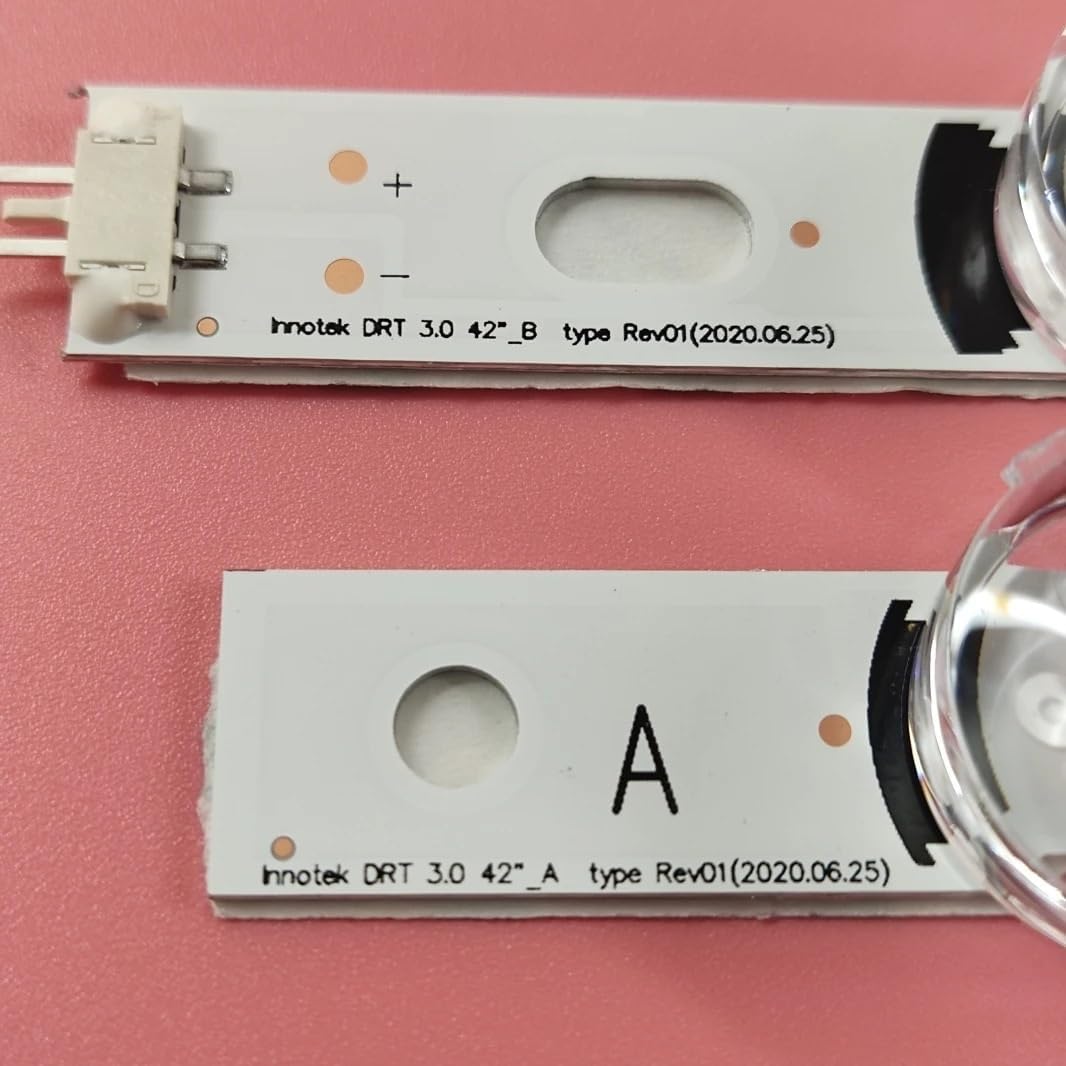 Backlight Strips for 8 Pcs 42 Inch, Compatible with 42LF5610 42LF580V 42LF5800 6916L-1709B 42LB628V 42LB6200 42LY310C DR3.0 42LB550A