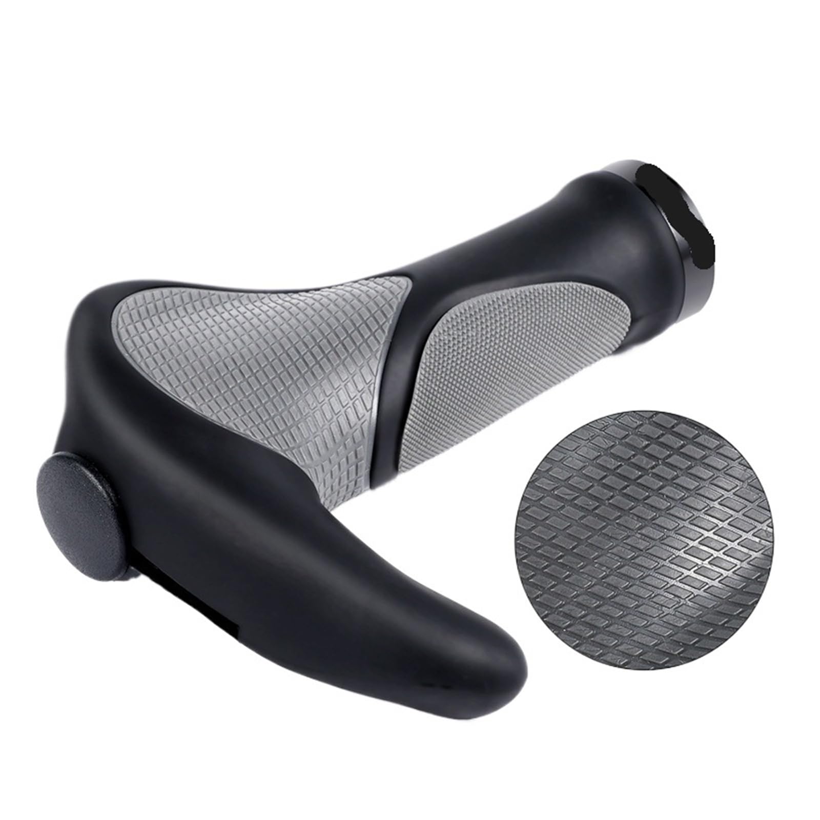 Generico Compatibile con West Biking Impugnature ergonomiche in Gomma for Bicicletta Accessori Antiscivolo for Ciclismo ammortizzanti for estremità Manubrio MTB