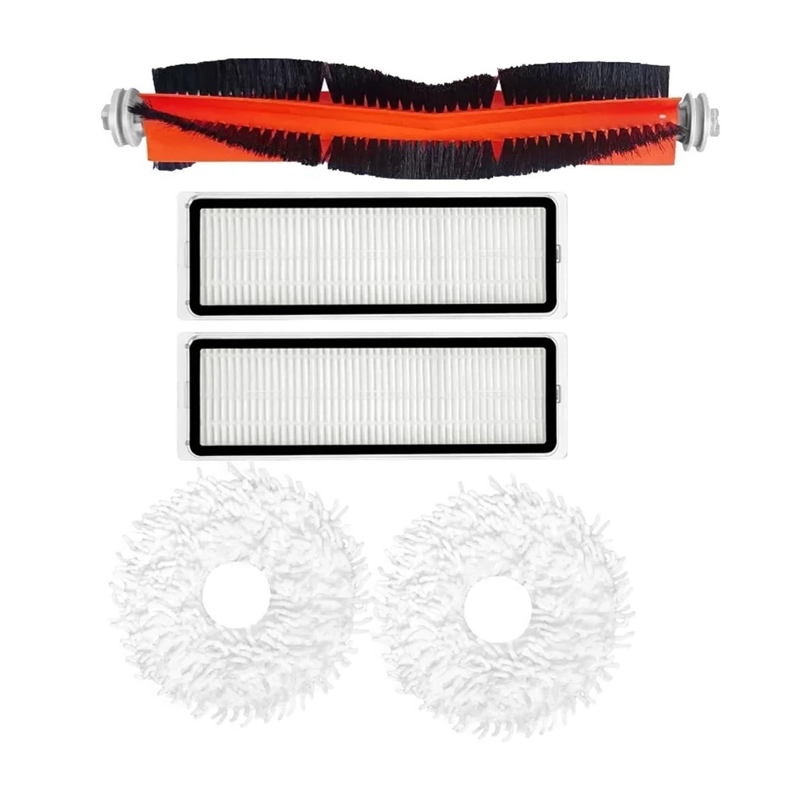 Aywnocrey B Compatible For Dreame，W10 / W10 Pro ，Main Roller Rush Cover Robot Vacuum Cleaner Accessories Spare Parts(B)
