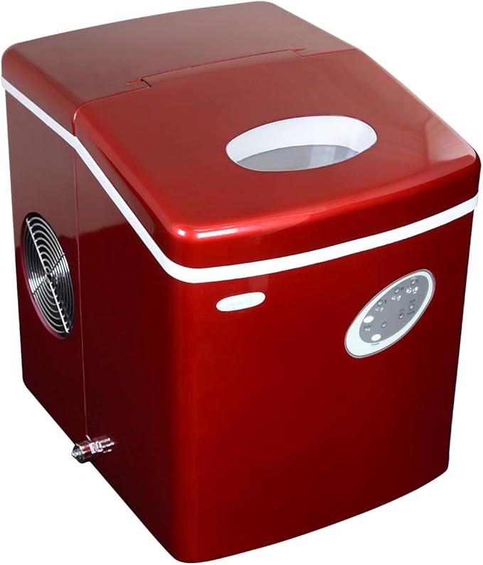 NewAir AI100R Red Portable Ice Maker Amazon.ca Beauty & Personal Care