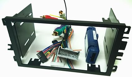Amazon Com Double Din Dash Kit Wire Harness And Antenna Adapter For Installing A New Radio Into A Buick Century 2004 2005 Rainier 04 07 Rendezvous 04 07 Cadillac Escalade 04 06 Oldsmobile Olds Alero 2002 04 Bravada