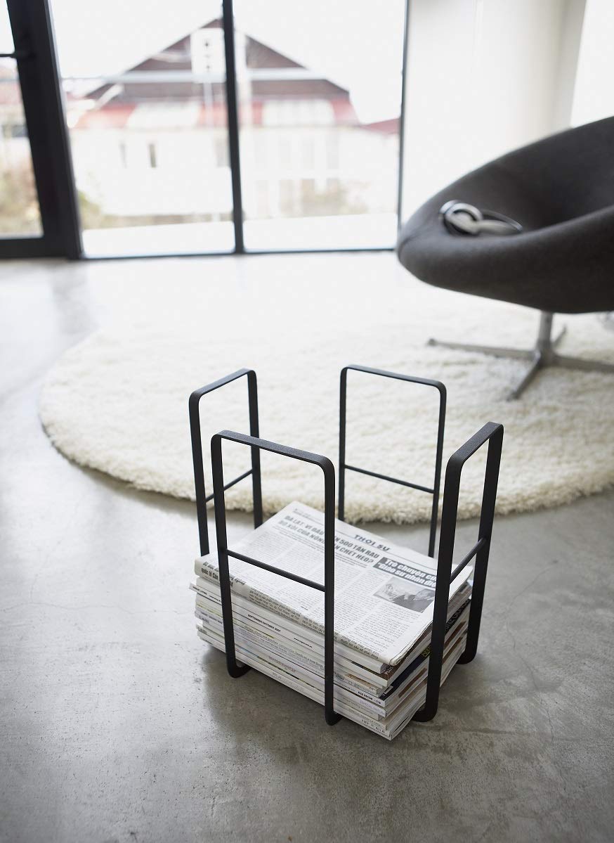 Amazon｜山崎実業 ニューズラック ブラック 約W35×D27.5×H35cm