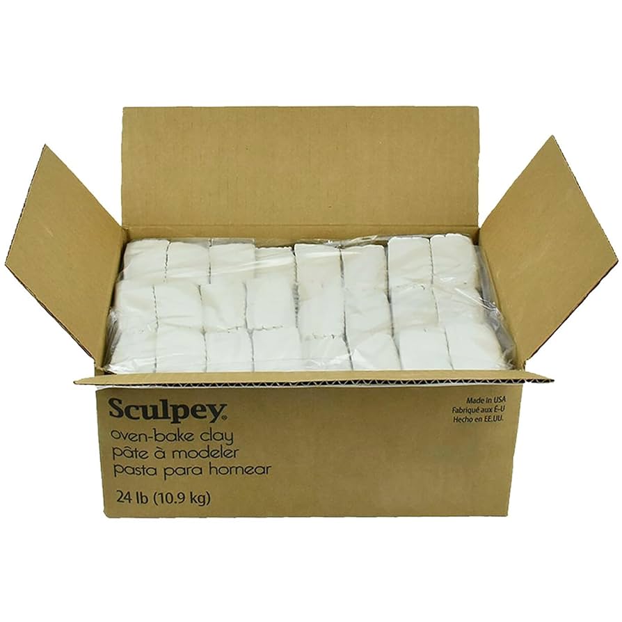 Amazon.co.jp: Sculpey Original Art Clay, 24-Pound, White by