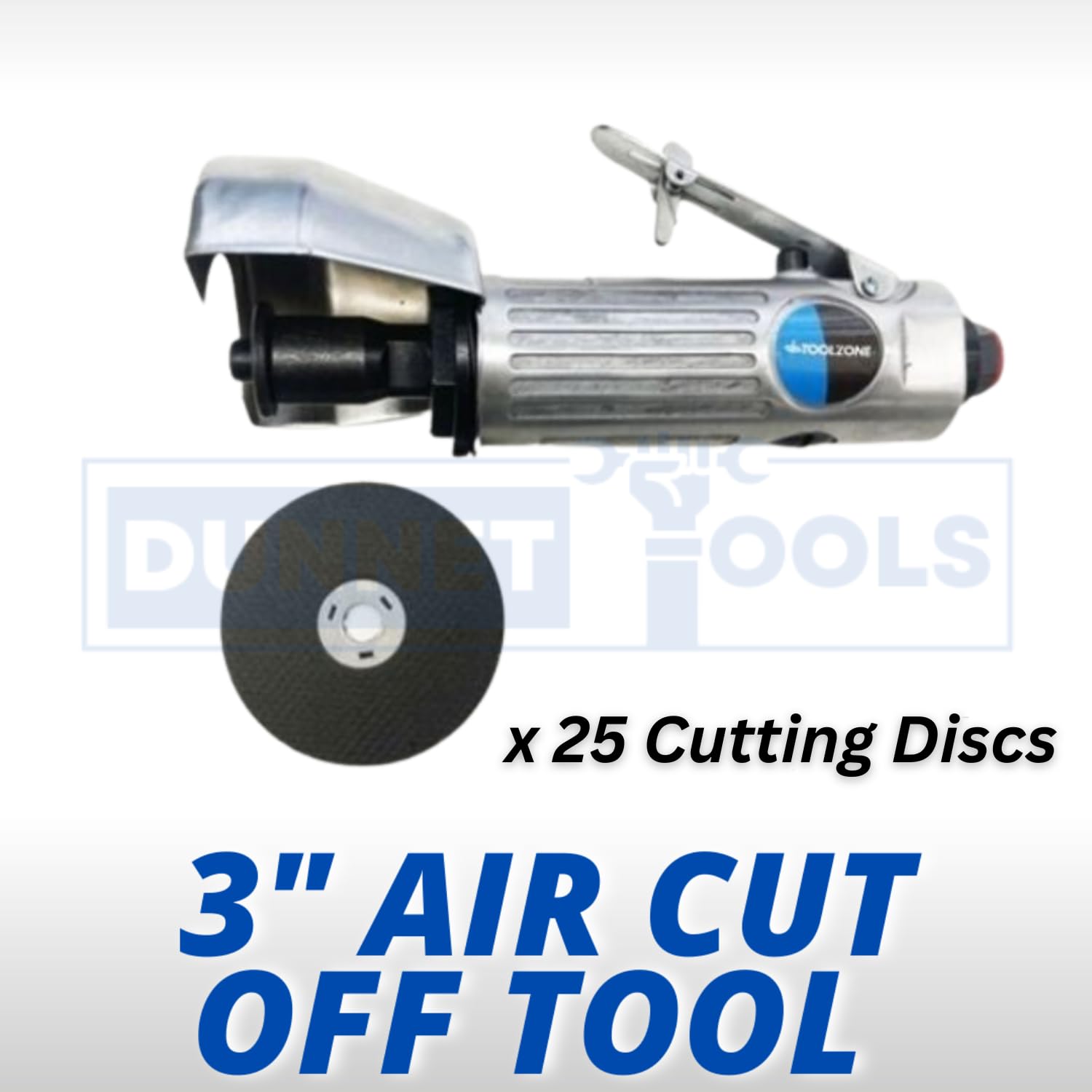 Dunnet Tools Outil De Coupe D'air De 7,6 Cm, Coupe De Disque De 7,6 Cm, 75 Mm, Coupe à L'air De Scie Avec 25 Disques Meuleuse D'angle Pneumatique