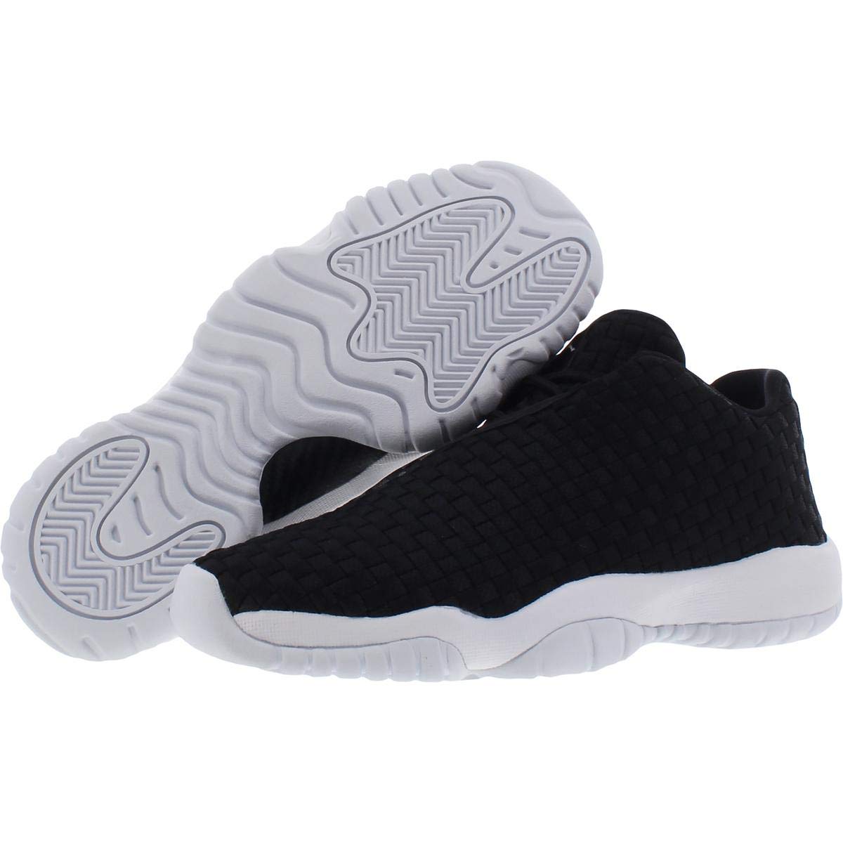 jordans future low black