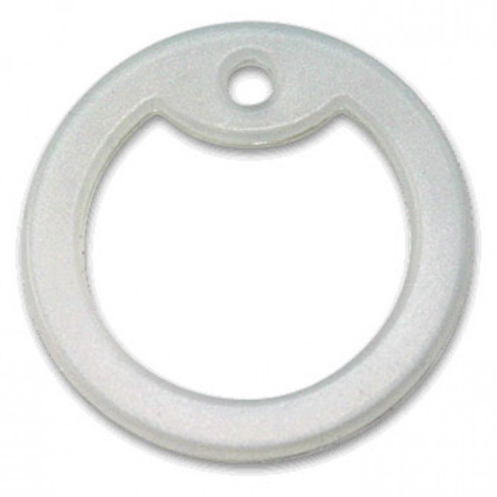 Graphotype Pack of 5 coloured silencers for army dog tags (clear)